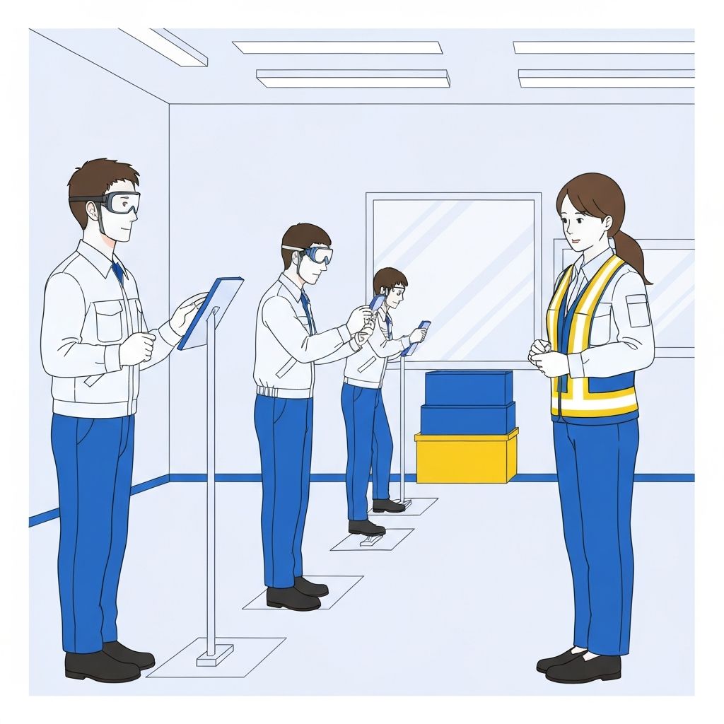 作業前の安全チェック