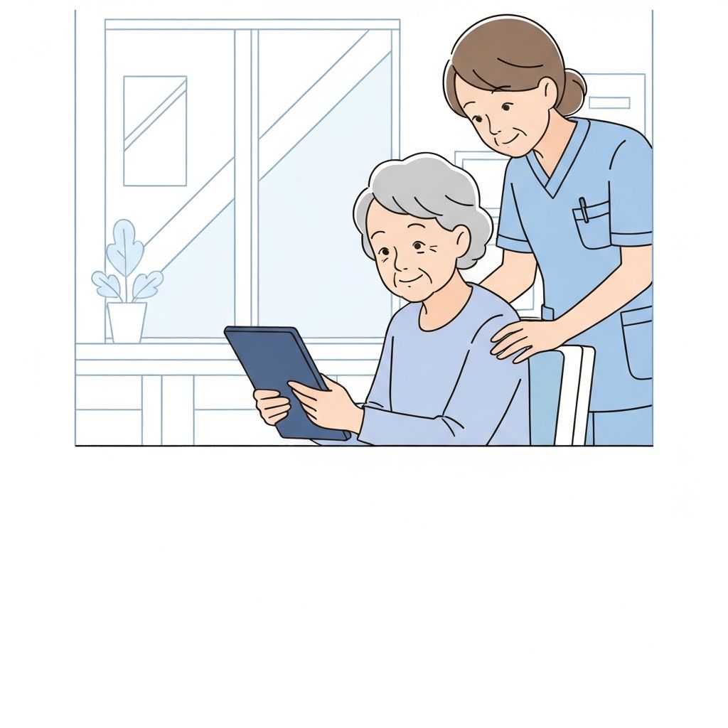 高齢者施設での定期測定